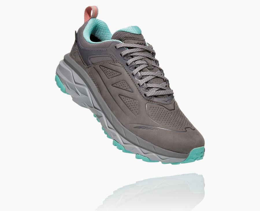 Hoka One One Trainers Womens Grey - Challenger Low GORE-TEX - 35492BNUD